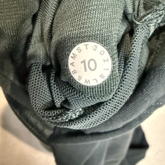 Lululemon Athletica Gray and Green Track Pants with Relaxed Fit cotton blend - Picture 10 of 11